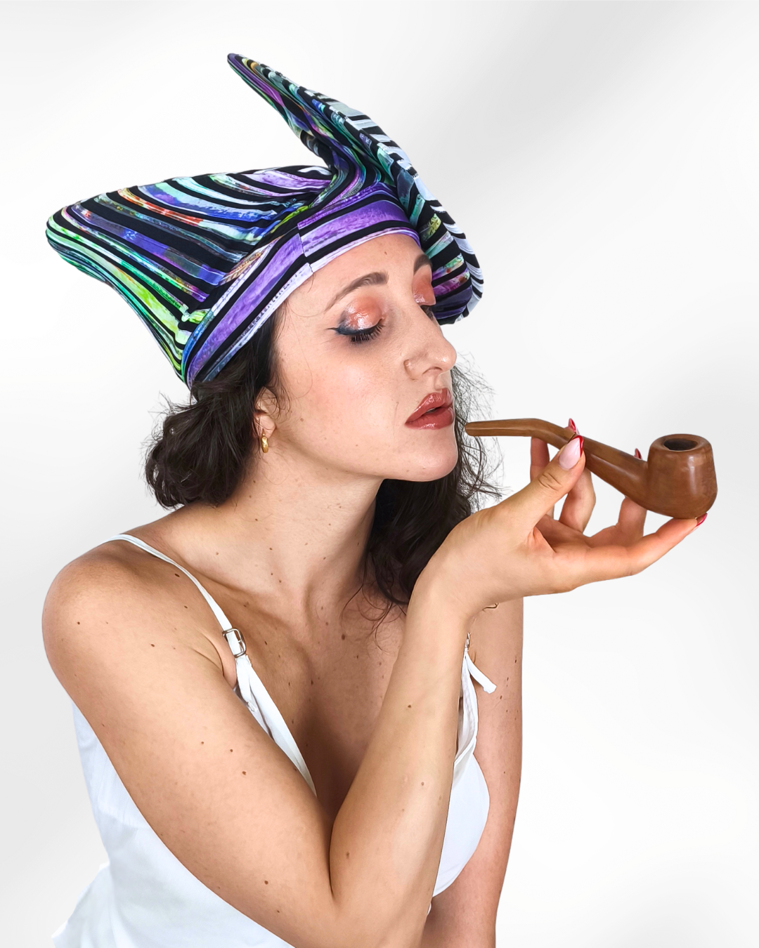 18 | Stripes in Motion | Small hat