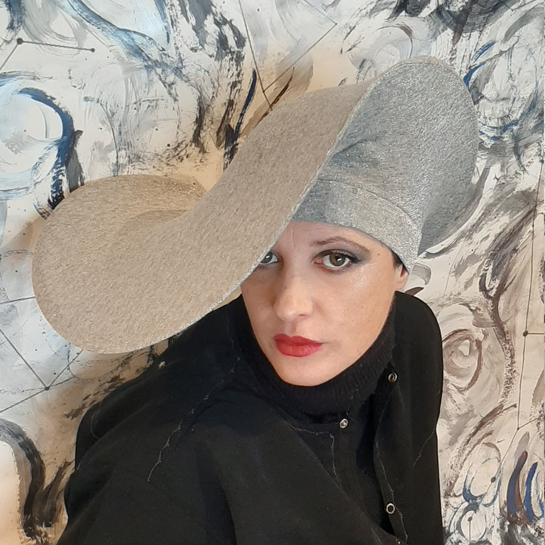 Silver Lurex | Small hat