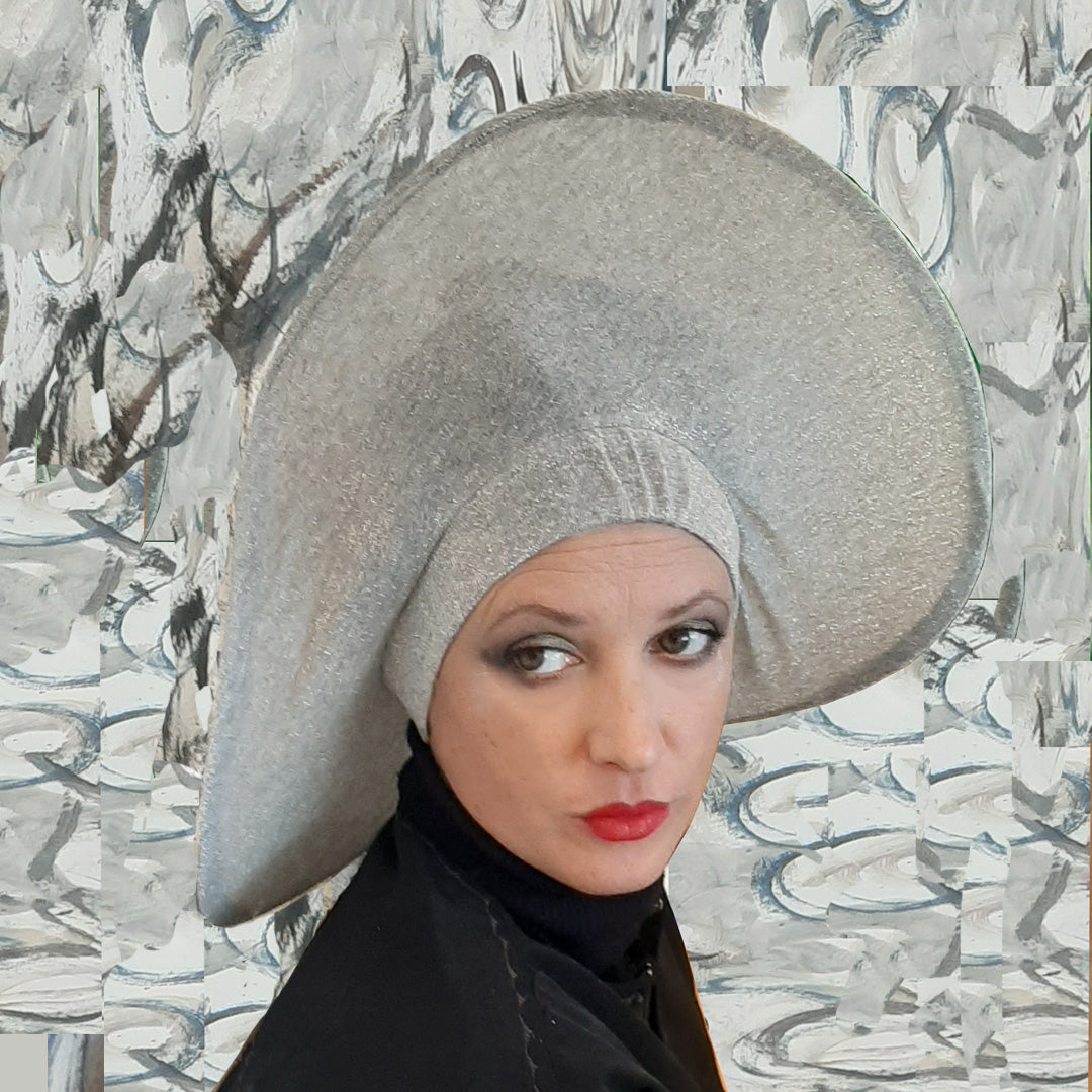 Silver Lurex | Small hat