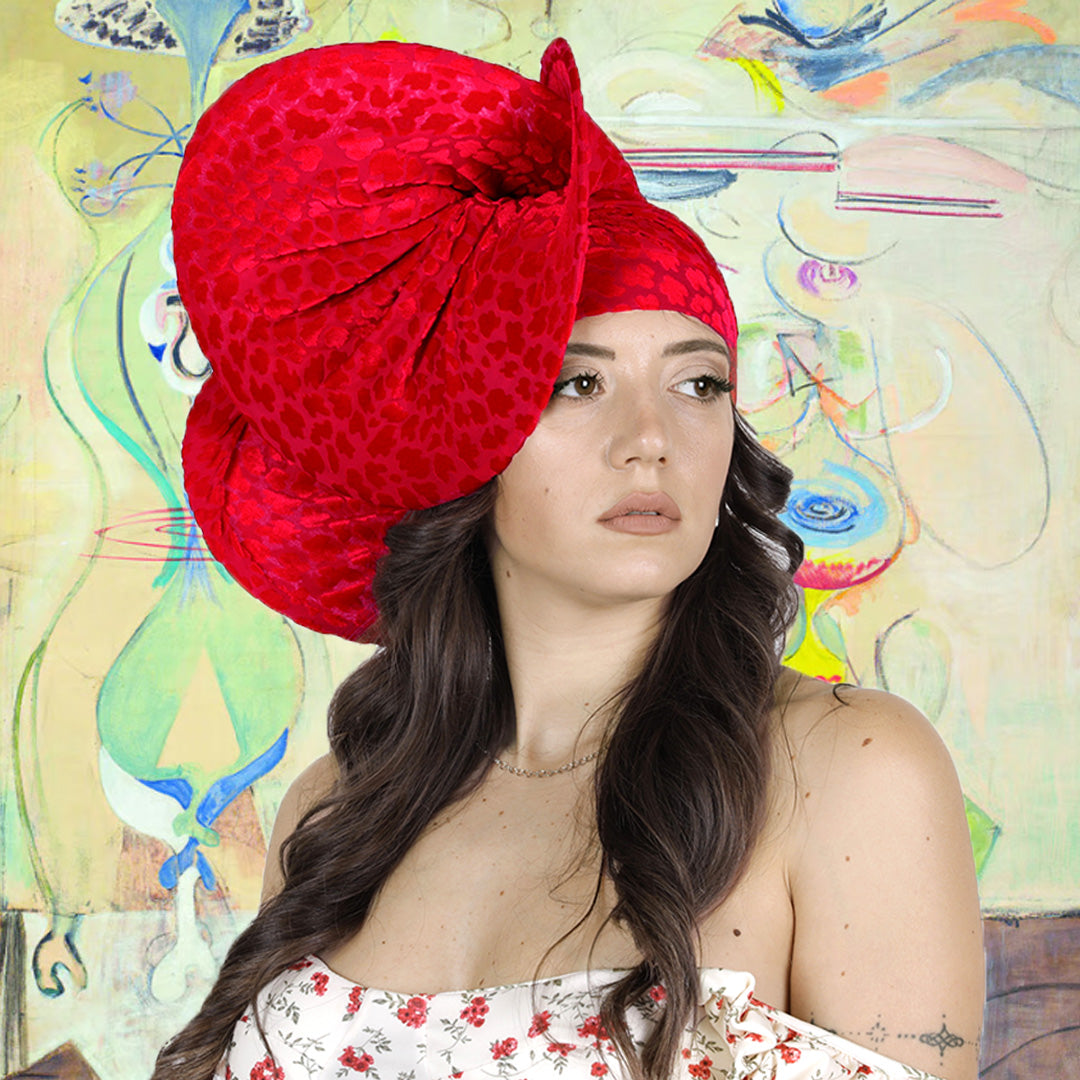 Ruby Red | Large hat