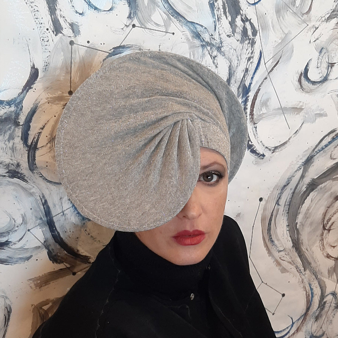 Silver Lurex | Small hat