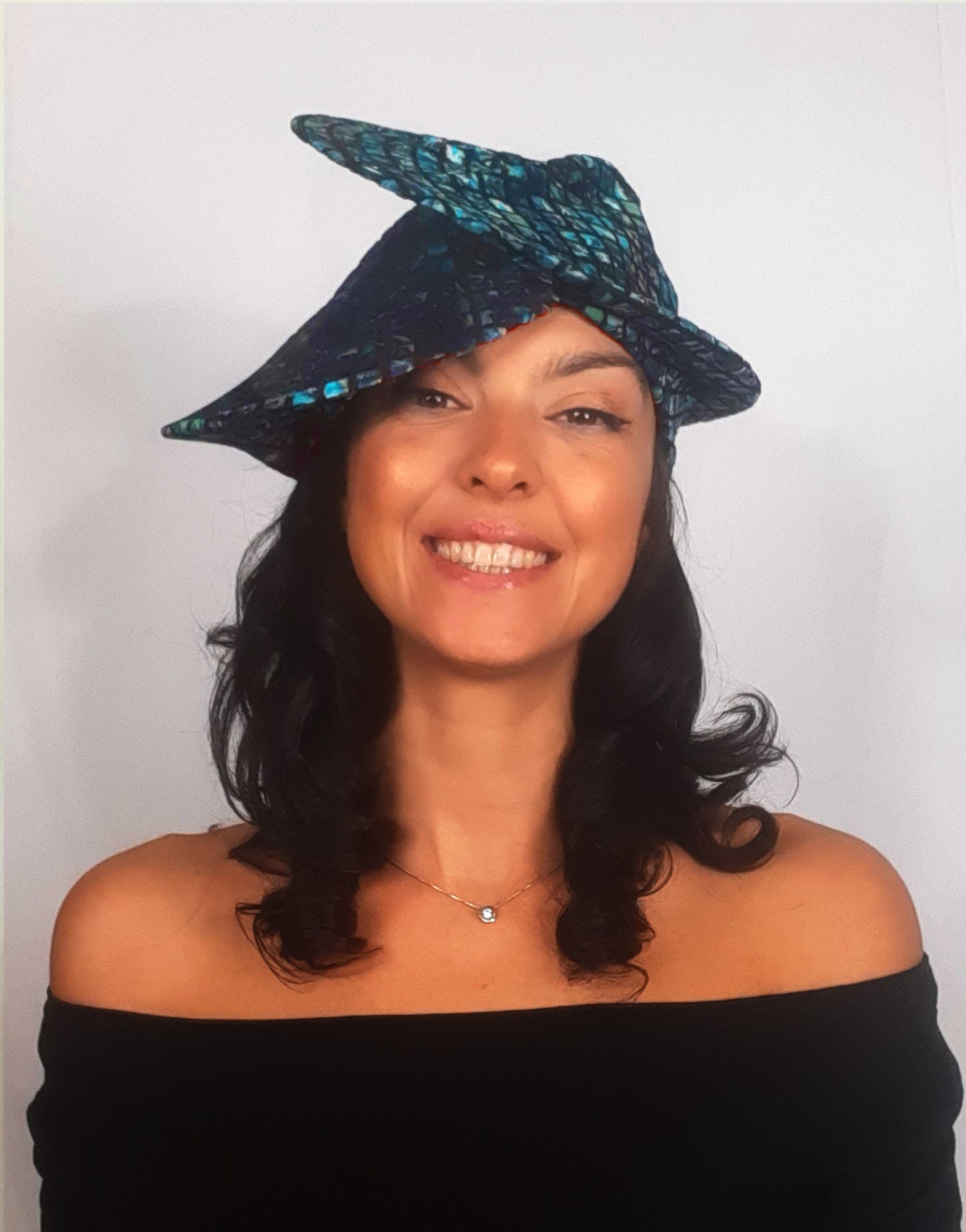 10 | Green Blue ceramic| small hat