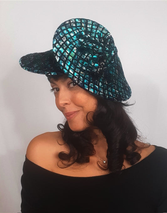 10 | Green Blue ceramic| small hat